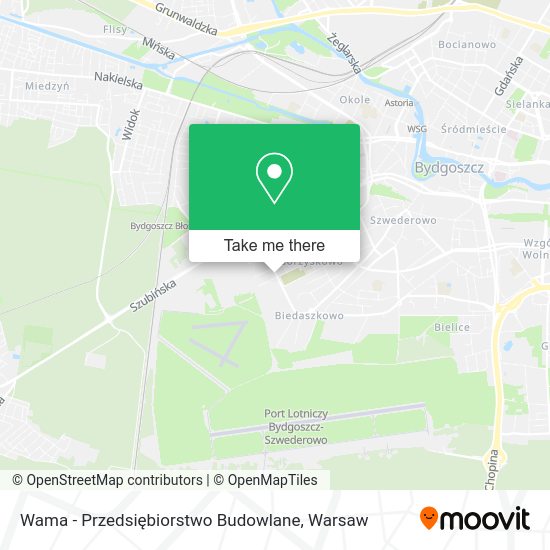 Wama - Przedsiębiorstwo Budowlane map