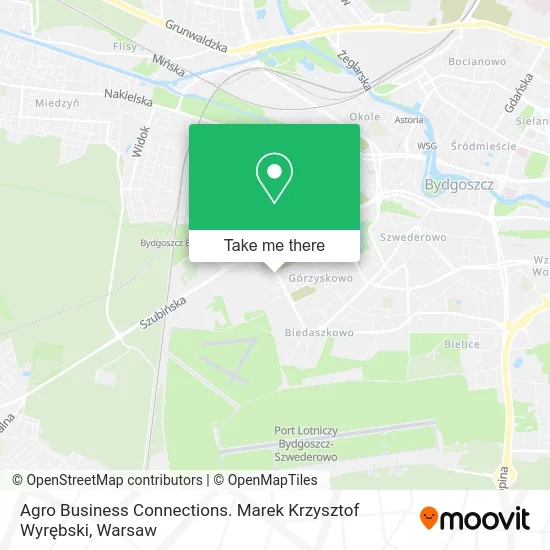 Agro Business Connections. Marek Krzysztof Wyrębski map