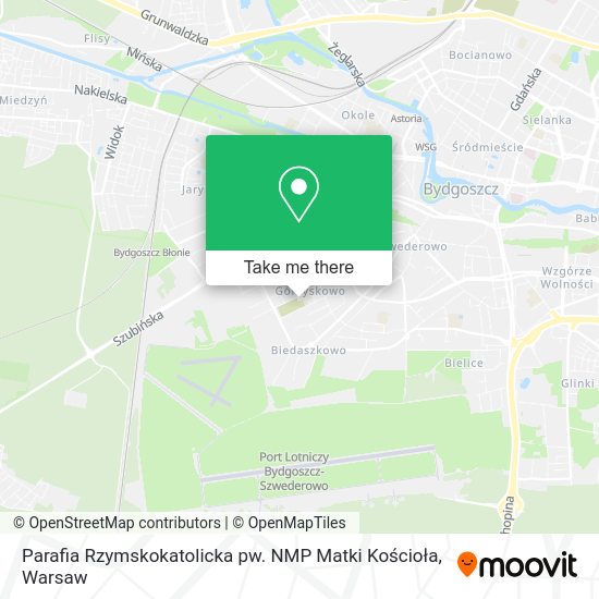 Parafia Rzymskokatolicka pw. NMP Matki Kościoła map