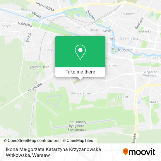 Ikona Małgorzata Katarzyna Krzyżanowska Witkowska map