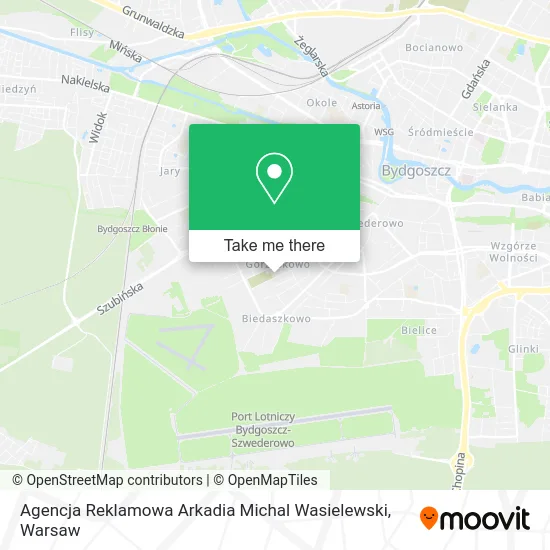 Agencja Reklamowa Arkadia Michal Wasielewski map