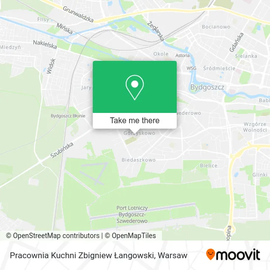 Карта Pracownia Kuchni Zbigniew Łangowski