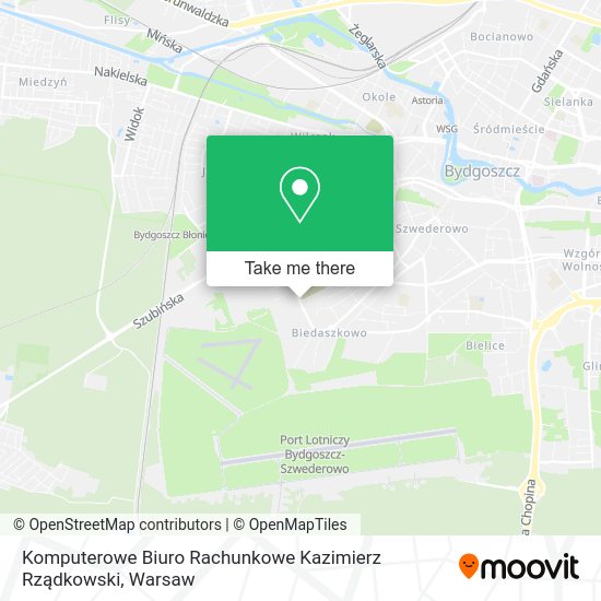 Komputerowe Biuro Rachunkowe Kazimierz Rządkowski map