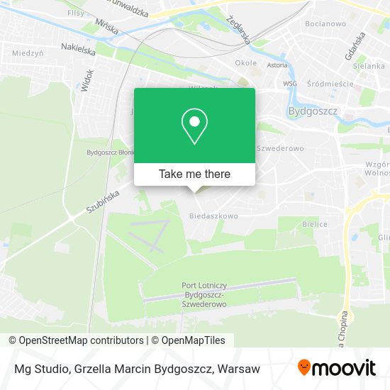 Mg Studio, Grzella Marcin Bydgoszcz map