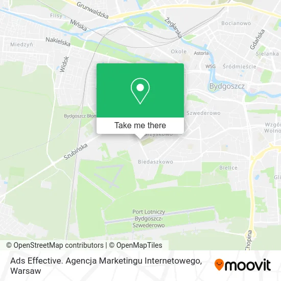 Карта Ads Effective. Agencja Marketingu Internetowego