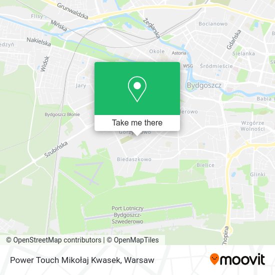 Power Touch Mikołaj Kwasek map