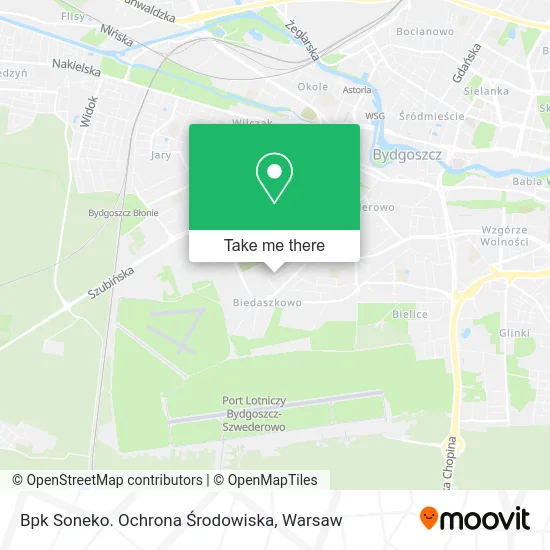 Карта Bpk Soneko. Ochrona Środowiska
