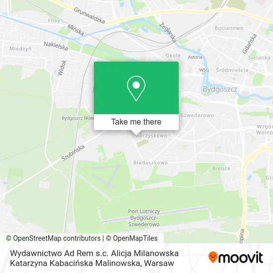 Wydawnictwo Ad Rem s.c. Alicja Milanowska Katarzyna Kabacińska Malinowska map