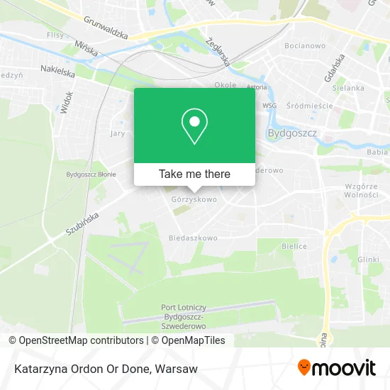 Katarzyna Ordon Or Done map