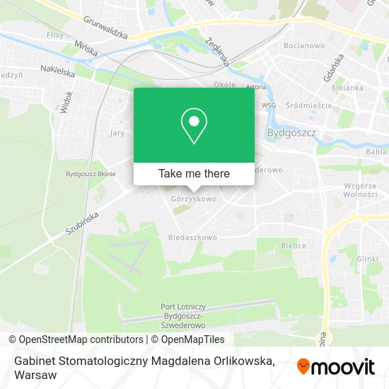 Gabinet Stomatologiczny Magdalena Orlikowska map