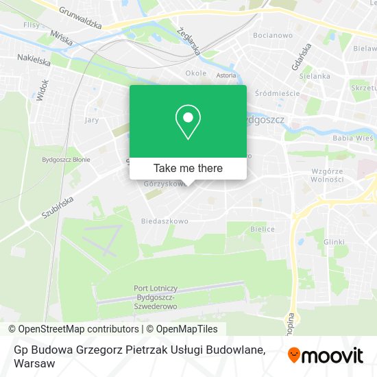 Gp Budowa Grzegorz Pietrzak Usługi Budowlane map