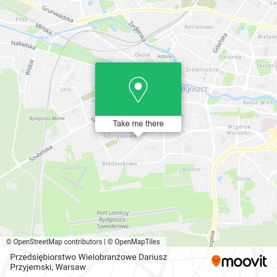 Przedsiębiorstwo Wielobranżowe Dariusz Przyjemski map