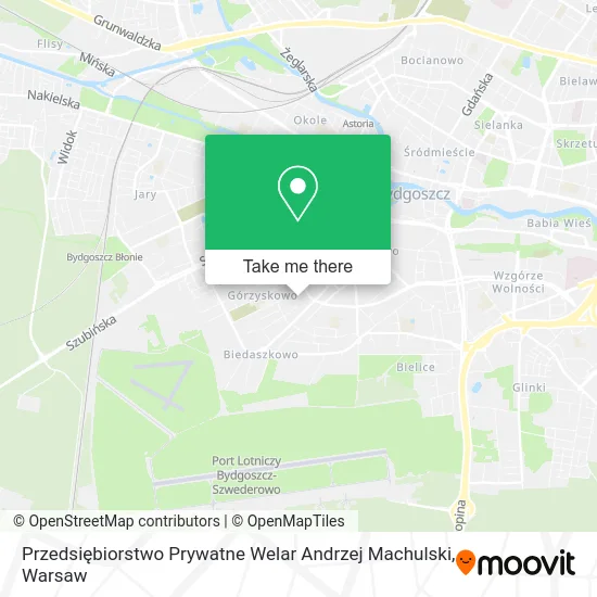 Карта Przedsiębiorstwo Prywatne Welar Andrzej Machulski