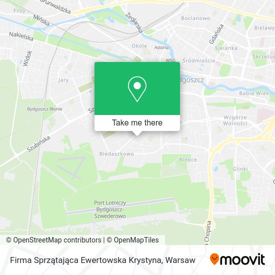 Firma Sprzątająca Ewertowska Krystyna map