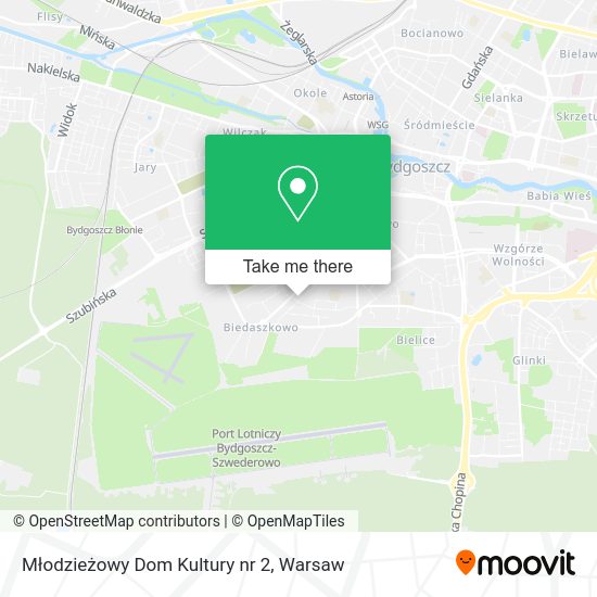 Młodzieżowy Dom Kultury nr 2 map