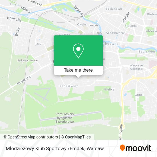 Карта Młodzieżowy Klub Sportowy /Emdek