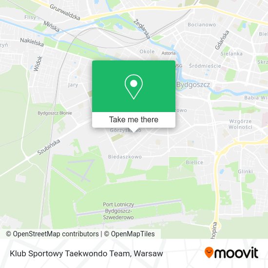 Klub Sportowy Taekwondo Team map