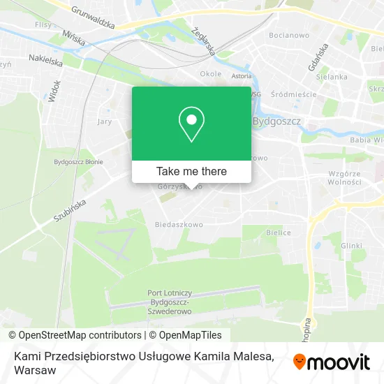 Карта Kami Przedsiębiorstwo Usługowe Kamila Malesa