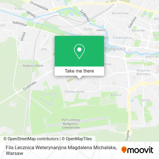Карта Fila Lecznica Weterynaryjna Magdalena Michalska