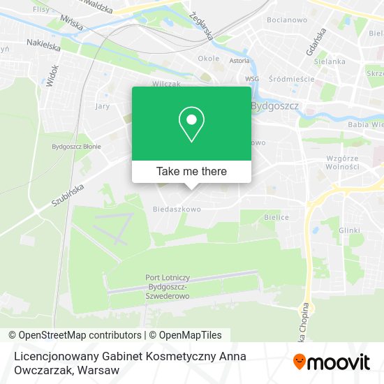 Licencjonowany Gabinet Kosmetyczny Anna Owczarzak map