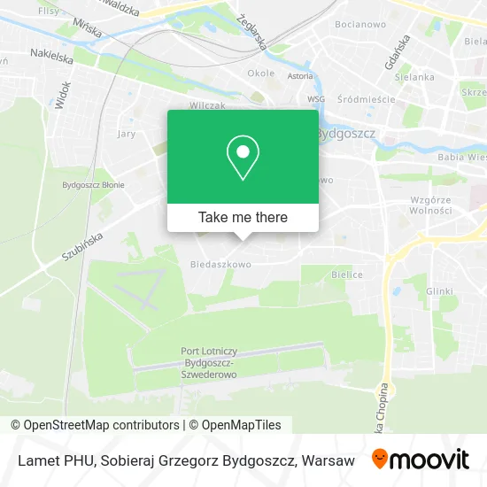 Карта Lamet PHU, Sobieraj Grzegorz Bydgoszcz