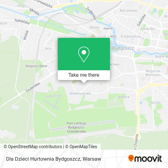 Dla Dzieci Hurtownia Bydgoszcz map