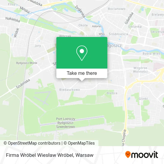 Карта Firma Wróbel Wiesław Wróbel