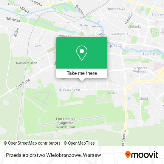 Przedsiebiorstwo Wielobranzowe map