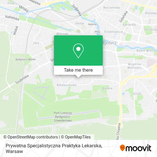 Карта Prywatna Specjalistyczna Praktyka Lekarska