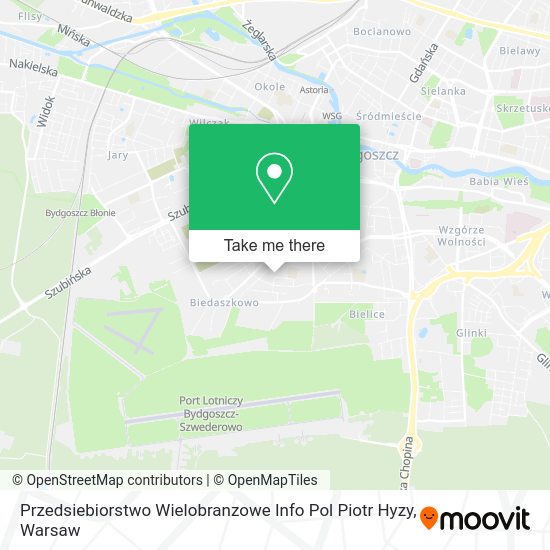 Przedsiebiorstwo Wielobranzowe Info Pol Piotr Hyzy map