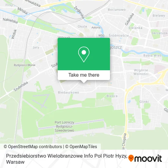 Карта Przedsiebiorstwo Wielobranzowe Info Pol Piotr Hyzy