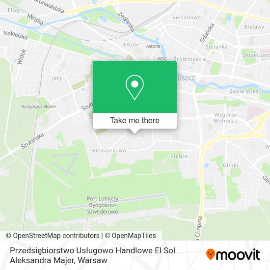 Przedsiębiorstwo Usługowo Handlowe El Sol Aleksandra Majer map