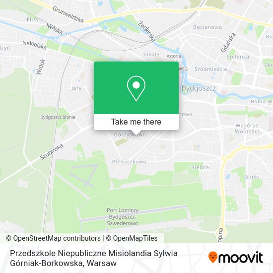 Przedszkole Niepubliczne Misiolandia Sylwia Górniak-Borkowska map