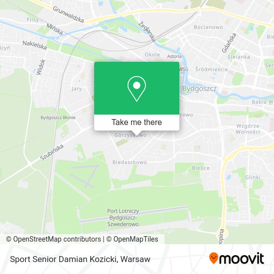 Sport Senior Damian Kozicki map