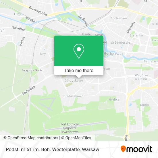 Карта Podst. nr 61 im. Boh. Westerplatte
