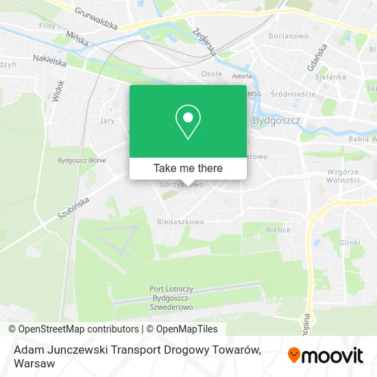 Карта Adam Junczewski Transport Drogowy Towarów