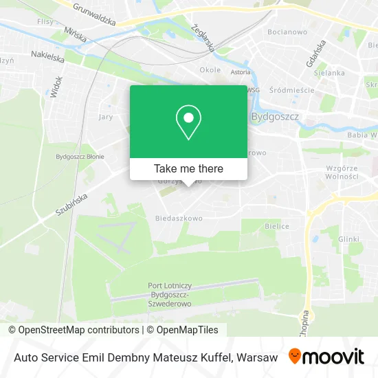 Auto Service Emil Dembny Mateusz Kuffel map