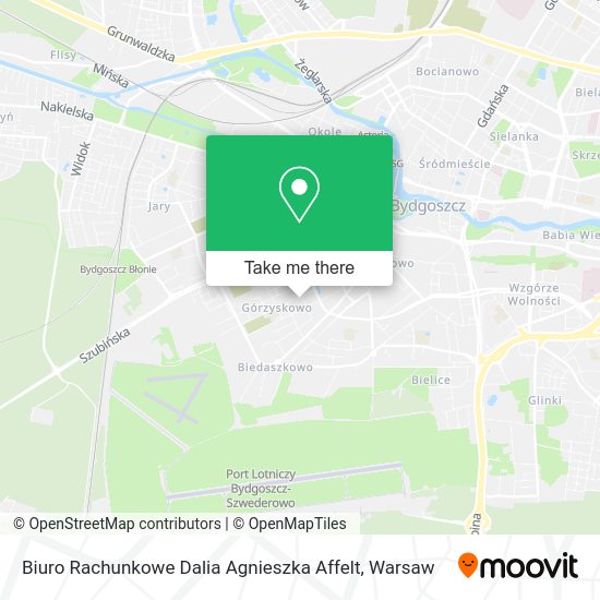 Biuro Rachunkowe Dalia Agnieszka Affelt map