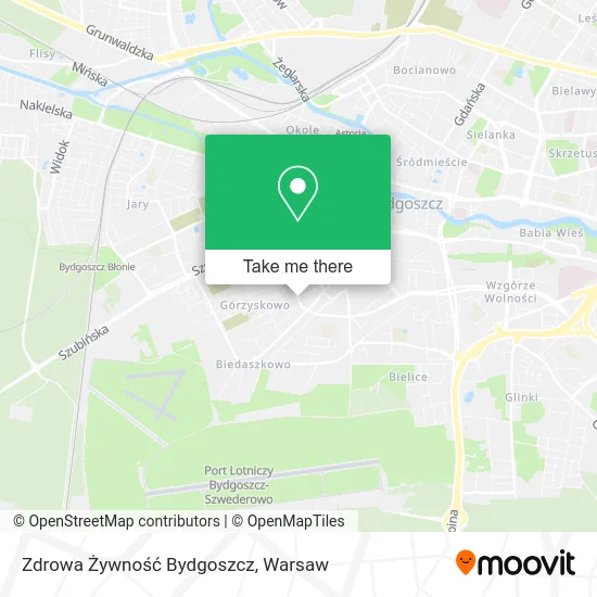Карта Zdrowa Żywność Bydgoszcz
