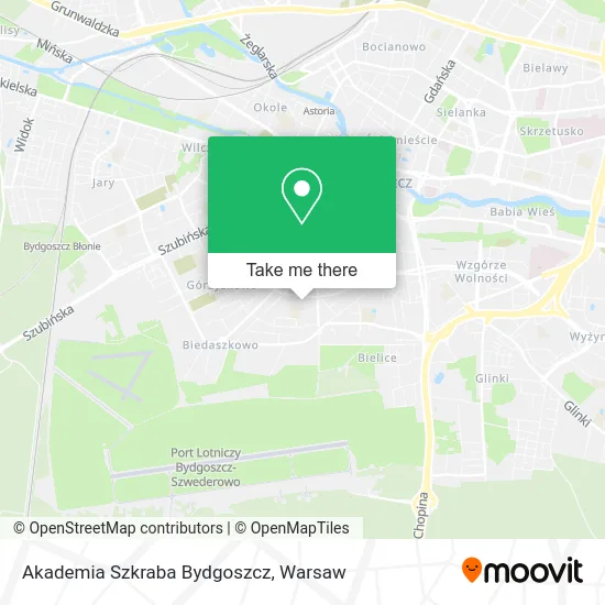 Карта Akademia Szkraba Bydgoszcz
