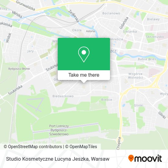 Studio Kosmetyczne Lucyna Jeszka map