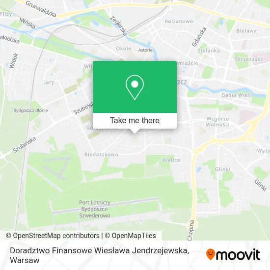 Карта Doradztwo Finansowe Wiesława Jendrzejewska