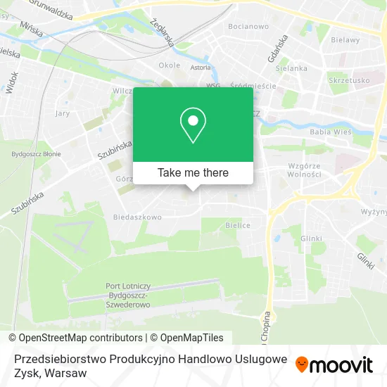 Карта Przedsiebiorstwo Produkcyjno Handlowo Uslugowe Zysk