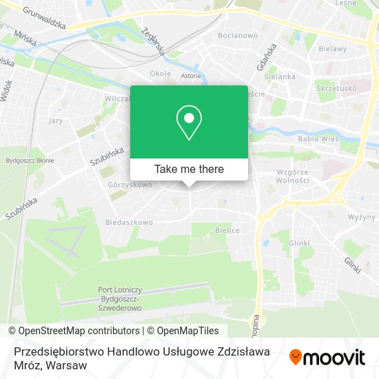 Przedsiębiorstwo Handlowo Usługowe Zdzisława Mróz map