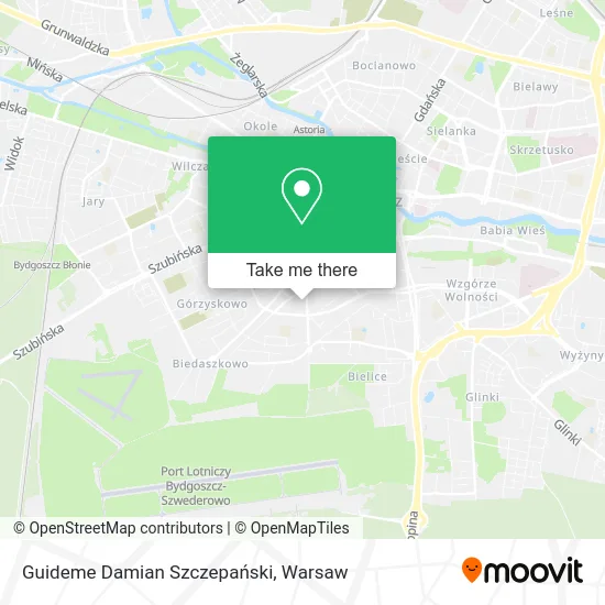 Guideme Damian Szczepański map