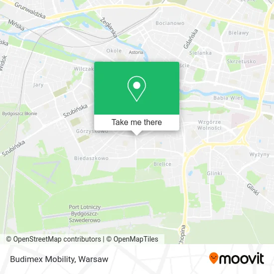 Карта Budimex Mobility