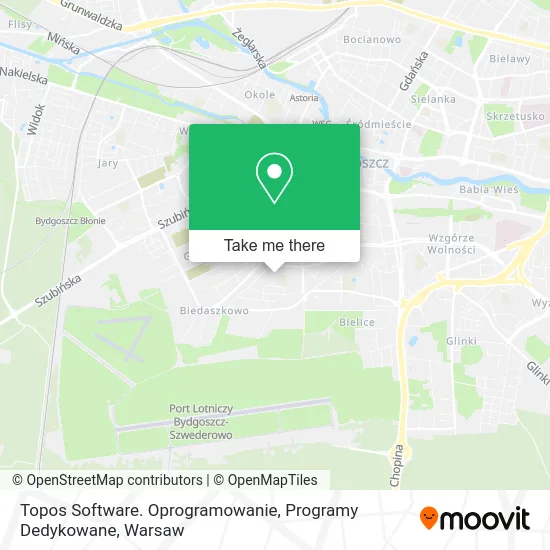 Карта Topos Software. Oprogramowanie, Programy Dedykowane
