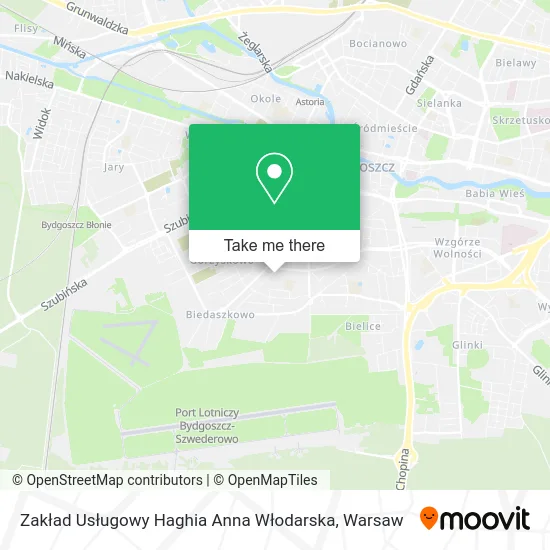 Zakład Usługowy Haghia Anna Włodarska map
