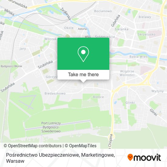 Карта Pośrednictwo Ubezpieczeniowe, Marketingowe