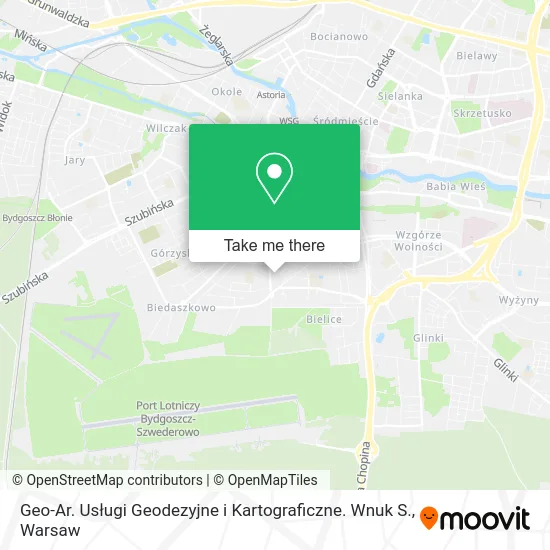 Geo-Ar. Usługi Geodezyjne i Kartograficzne. Wnuk S. map